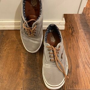 Gray Vans mens 10.5